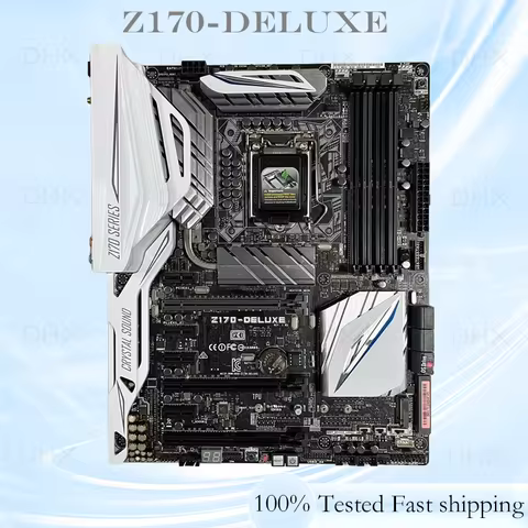 For ASUS Z170-DELUXE Motherboard 64GB ATX Mainboard LGA 1151 DDR4 100% Tested Fully Work be shipp qu