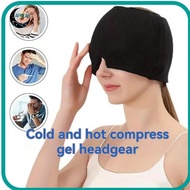 APPEAR Head Massager Caps, Cold Compress Neck Wearable Gel Ice Cap,  Migraine Relief Single Layer Do