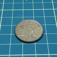 Duit Syiling Coin Lama RM1 Merdeka 30 Tahun 1957-1987