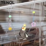 [TENOL] Bird Cage Perch Decorative Accessories Creative Parrot Hammock Perch for