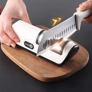 1pc Fully Automatic Electric Knife Sharpener Fast And Efficient Kitchen Gadget For Sharpening Knives