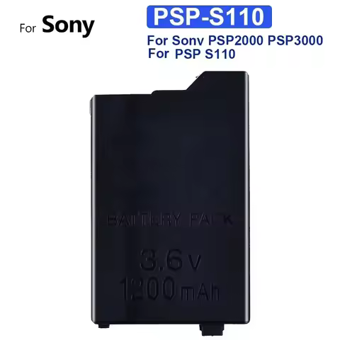 1200mAh PSP Battery for Sony PSP2000/PSP3000/PSP S110 Gamepad, Model PSP-S110