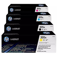 Hp Cartridge 305A (Genuine) CE410A Black , CE411A Cyan , CE412A Yellow , CE413A Magenta , 305 300 30