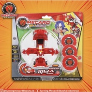 Turning MECARD BBASHA 024 LEGEND MECANIMAL PHOENIX Toy ROBOT Car