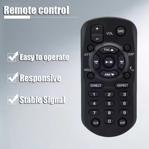 JVC Brand New RM-RK258 Remote Control for KW-V66BT, KW-V620BT, KW-V64OBT, KWV660BT