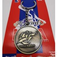 GANTUNGAN Washington Wizards NBA basketball Gold imported keychain