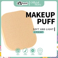 GLAMFIX Squared Stars Compact Sponge 4pcs - Glamfix Square Powder Sponge