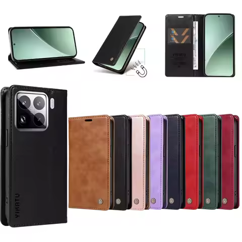 Wallet Magnetic Leather Case For Xiaomi Redmi Note 11 Pro Plus 5G 11S 10 4G 10T 10S K70 Ultra K60 K5