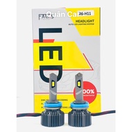 (GENUINE) COMBO of 2 FAGIS 880/881/H27 N2 Underbody Led Bulbs, 70w capacity/ super bright bulb