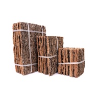 15/30/60cm Champagne Tree Bark Fish Tank Driftwood Climber Reptile Lizard Bark Cork Christmas Elm Pe