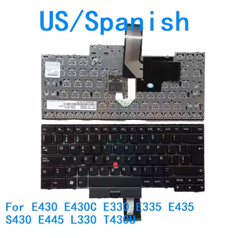 New US Spanish language Keyboard For Lenovo Thinkpad E430 E430C E330 E335 E435 S430 E445 L330 T430U