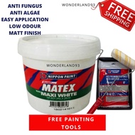 NIPPON MAXI WHITE MATEX 9102 WHITE COLOR 18L SG READY STOCK FAST SHIPPING