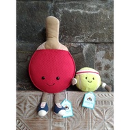 Amusebale sports table tennis by jellycat (NWT/AS2TT)
