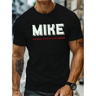 MIKE Myth Myth Myth printed men S T shirt men S and women S identical T shirts