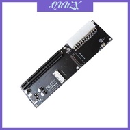 QUU SFF 8611 X8 External GPU Graphics Card Adapter Supports PCIe 4 0 Compatible PCIE3 0 PCIE2 0
