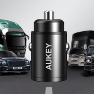 AUKEY 迷你雙孔PD快充車用充電器/點菸器 CC-A3