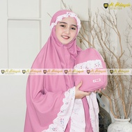 KATUN Girls' Prayer Robe, Premium Cotton Backpack, Children's Prayer Robe, Ages 6-15 Years