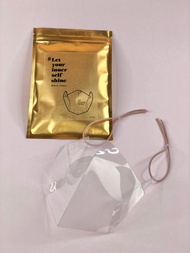 成人 / 小童透明口罩【需簡易摺疊】立體高清抗菌防霧