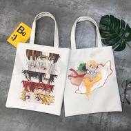 Mystic Messenger Seven Zero Seven 707 MM BG Otome Grafik Kartun Cetak Beg Beli-belah Fesyen Gadis Ka