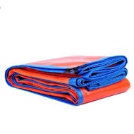 High Quality Blue Orange Canvas Tarpaulin Sheet Tarpaulin Canvas Sheet