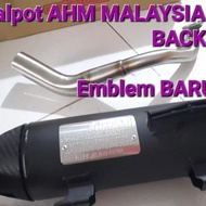 Exhaust Ahm Beat Vario Fi 110 Sapcy Ahm Malaysia Exhaust Racing