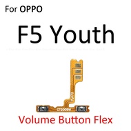 Switch Power ON OFF Key Mute Silent Volume Button Ribbon Flex Cable For OPPO F1 F1s F3 Plus F5 Youth