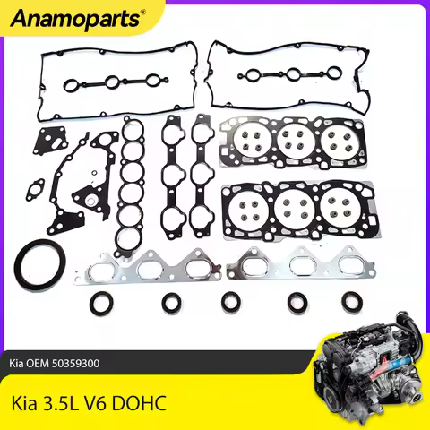 Engine Parts Cylinder Full Head Gasket Set Fit 3.5 L For Kia Sorento 3.5L V6 DOHC G6CU 2002-2011 OEM