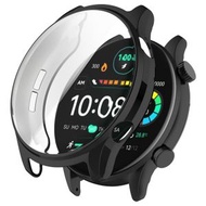 全城熱賣 - 適用於小米 HayLou RT3 / Solar Plus LS16 全包TPU電鍍手錶保護殼（黑色）