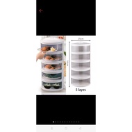 Dish cover 5layer/5tiers