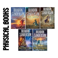 Brandon Sanderson Stormlight Archive 5 books The way of kings Words of radiance Oathbringer Rhythm o