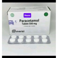 PARACETAMOL Mersi 500MG PERSTRIP