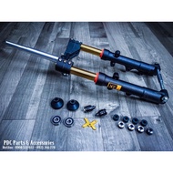 Y15ZR MVR1 FORGED FRONT FORK SET DOUBLE DISC BIG TUBE