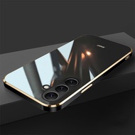 Phone case For Samsung Galaxy S25 / S25 Plus / S25 Ultra Back cover Soft Transparent Plating Electro