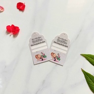 HANGTAG BAJU PUTIH COKLAT / HANGTAG PRODUK / HANGTAG POLOS / HANGTAG UCAPAN / HANGTAG IDUL FITRI