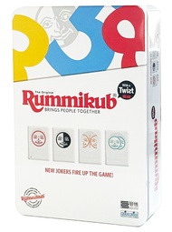 Rummikub拉密數字牌/ 變臉外出型鐵盒版/ Twist Tin Mini