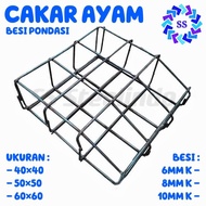 BESI CAKAR AYAM /CEKER AYAM ***** BESI 6K / 8K / 10K