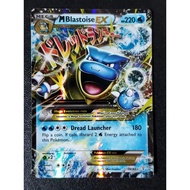 Pokemon mega blastoise ex evolution card
