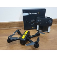 DR โดรน โดรนบินดี Drone Traveler II กล้อง 4K HD Camera และโดรน Skyhunter X8 (มีใบอนุญาตให้ค้า) Drone เครื่องบินบังคับ