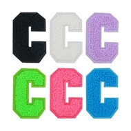 English Letter C Towel Embroidery English Letter Cloth Stickers Embroidery Stickers Sweater Clothes 