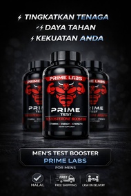 [Best Seller] Prime Labs Signature Series – Sokongan Lelaki Aktif | Flash Sale