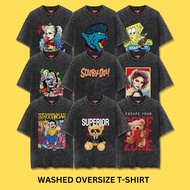 Superior T-Shirt Wash Oversize Cartoon Character Funny T-Shirt distro streetwear 2nd Edition
