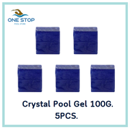 Crystal Pool Gel 100g Clarifier Gel Cube swimming pool ก้อนเจลปรับสภาพน้ำใสขนาด 100กรัม