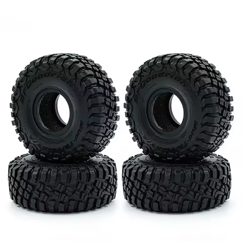 RC Car 1.9 Inch 117mm Rubber Tire Rock Crawler Tyre For RC Car TRX4 TRX6 SCX10 D90 TK300 CC01 YIKONG
