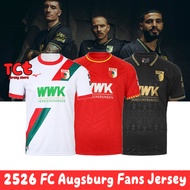 FC Augsburg 25/26 home away Third Top Quality Fans Version Football Jersey Soccer S-4XL Men Sports s