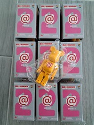Medicom toy bearbrick series 2 basic 字母 100% be@rbrick set bear figure