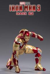 【全新品】中動 鋼鐵人 Iron Man  MK42 馬克42  7吋可動人偶 復仇者聯盟