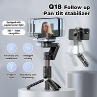 Q18 Phone Stabilizer 360 Gimbal with Remote tripod for phone mobile phone selfie tripod with fill li