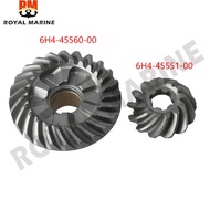 6H4 Gear Kit 6H4-45560 6H4-45551 For Yamaha Outboard Motor 3 Cyl 40HP 50HP Boat Engine Forward 6H4-4