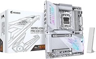 GIGABYTE X870E AORUS PRO X3D ICE AMD AM5 LGA 1718 ATX Motherboard, Supports AMD Ryzen 9000/8000/7000