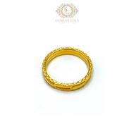 SABIHAHGOLD Ring Fashion 916/22K Original Gold (GR0002135)